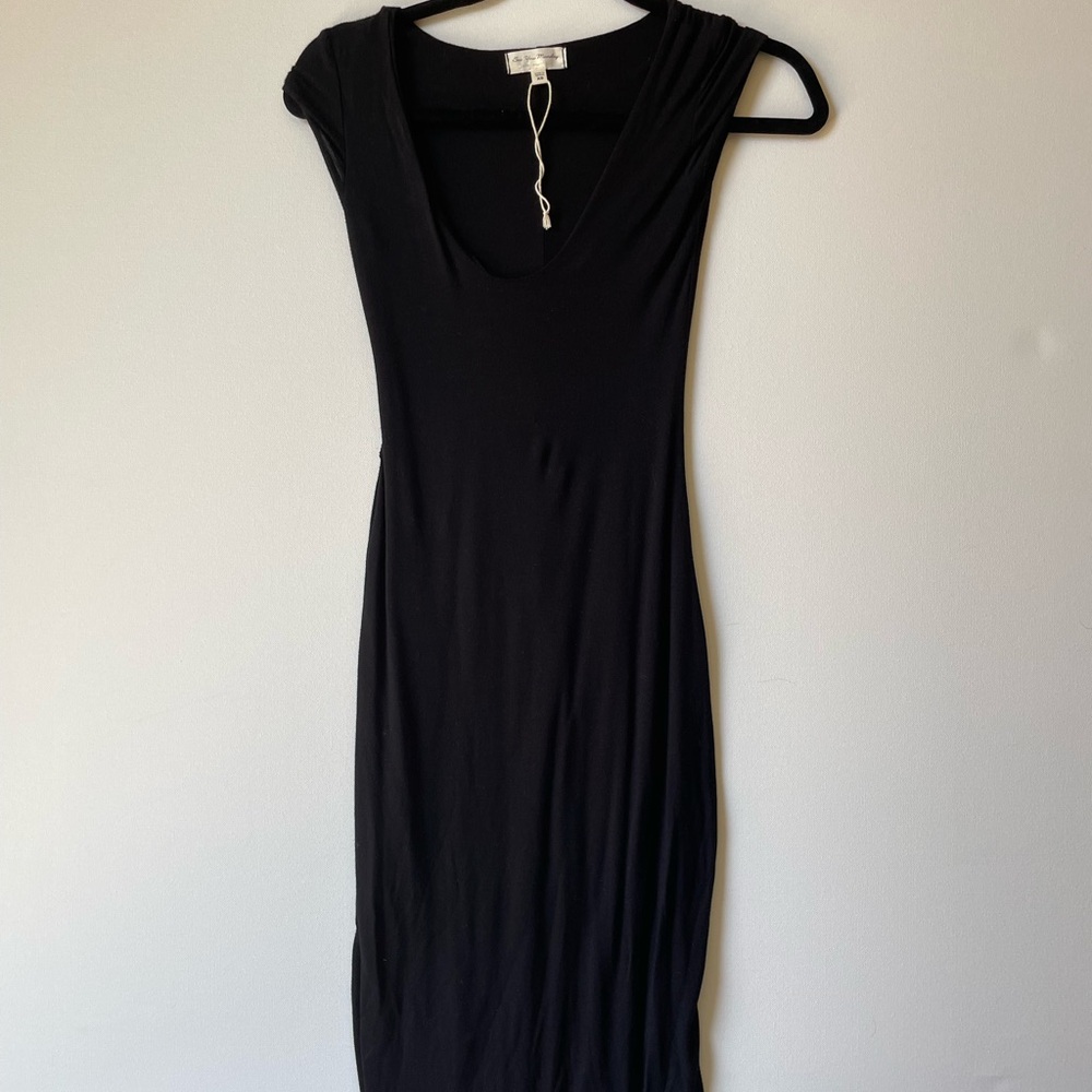 SEE YOU MONDAY Los Angeles Long Black Dress